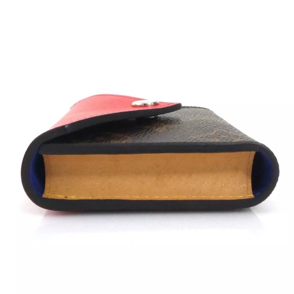 Auth LOUIS VUITTON Pouch Playing Cards Rouge/Brown Monogram canvas - 55880i - Picture 8 of 12